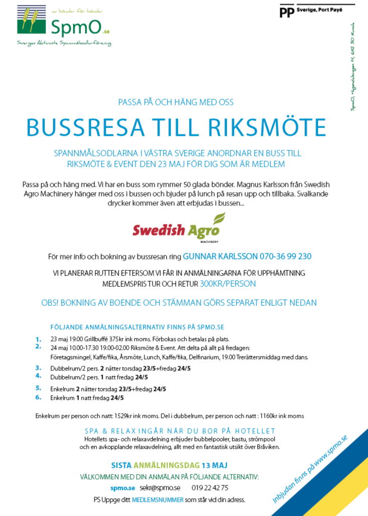 bussresa spmo swedish agro kolmården